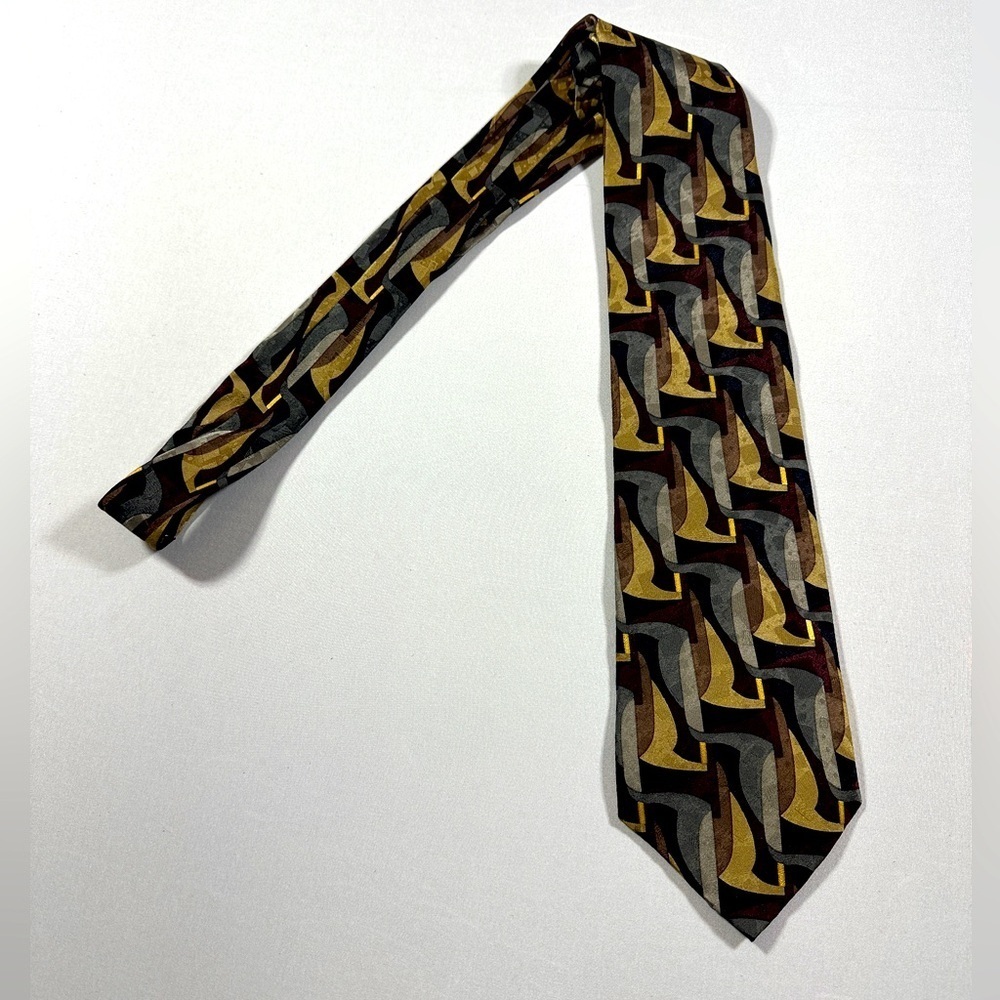 Men’s Ziggurat By Mulberry Neckwear Tie​​​​